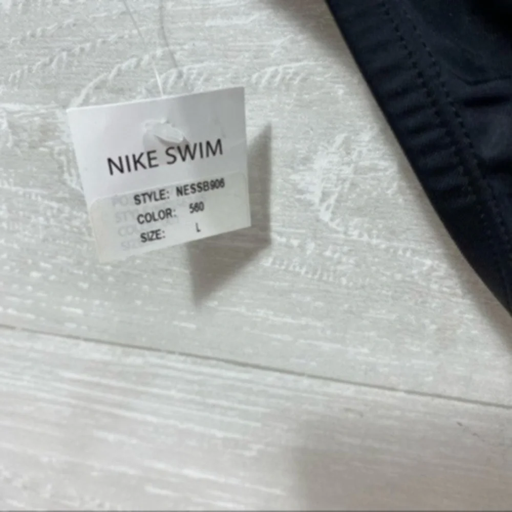 NWT Nike Women's Bikini Bottom Black Size L